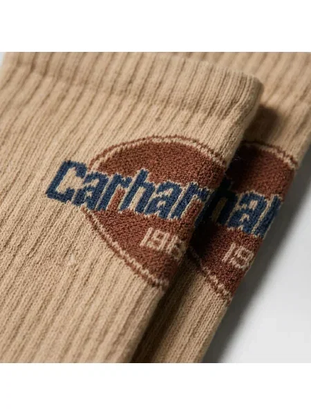 Skarpety Carhartt Wip brązowe