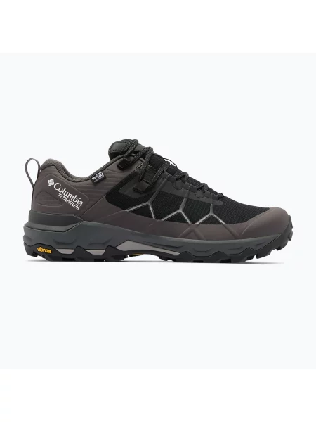 Încălțăminte de drumeție pentru bărbați Columbia Peakfreak Titanum Outdry black/ti titanium negru