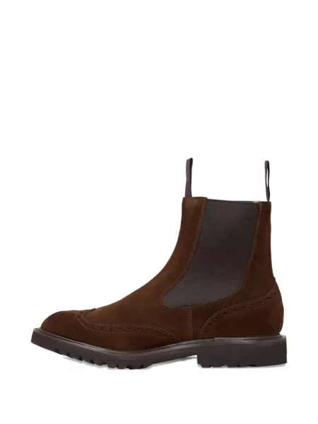 Botine chelsea Tricker's maro