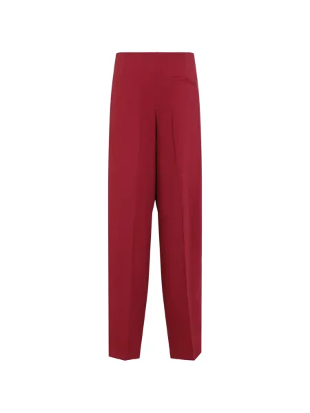 Pantaloni Alberta Ferretti roșu