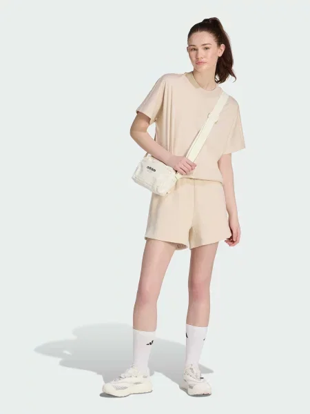 Футболка adidas бежевий