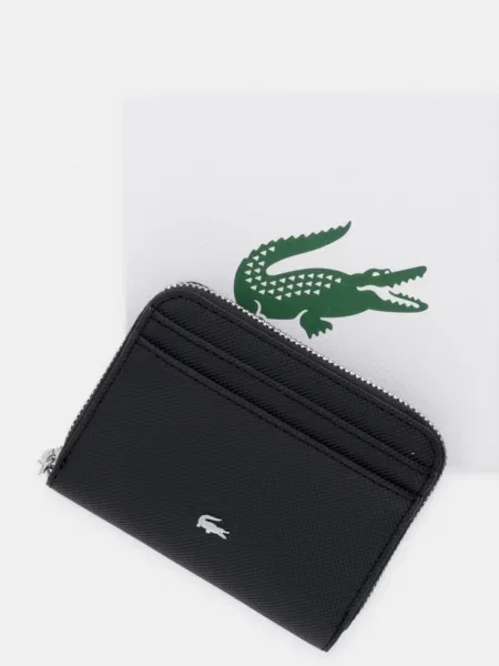 Кожаный кошелек Lacoste