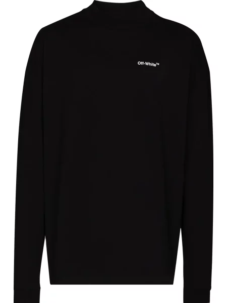 Dlouhé tričko Off-white bílé