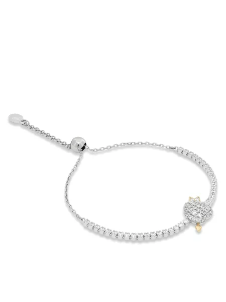 Браслет Swarovski серебряный