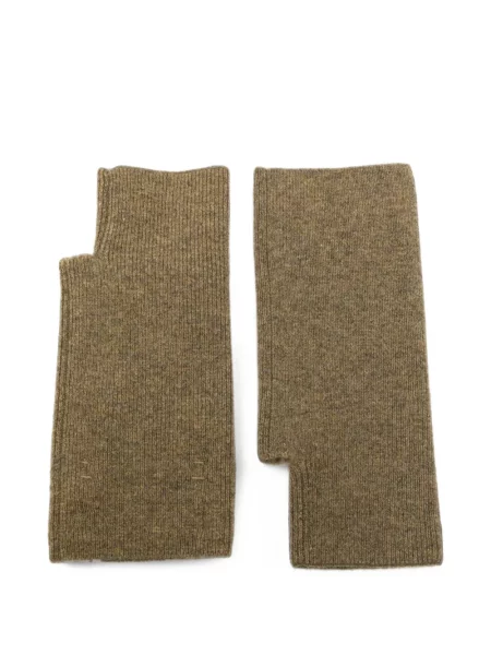 Mănuși Extreme Cashmere din cașmir verde