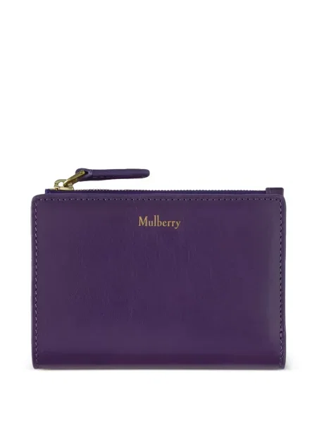 Portofel Mulberry din piele violet