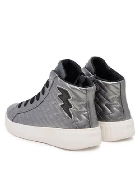 Tenisice Geox J Mikiroshi D Srebrna