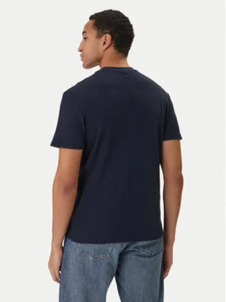 Calvin Klein Jeans Póló Waffle Badge sötétkék
