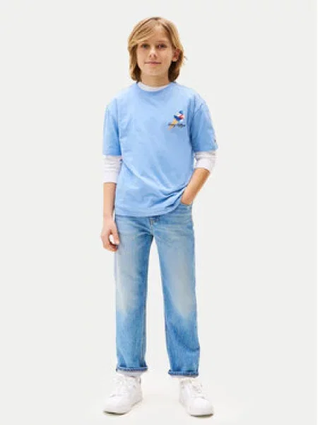 Tommy Hilfiger Farmer Skater Straight Fit kék