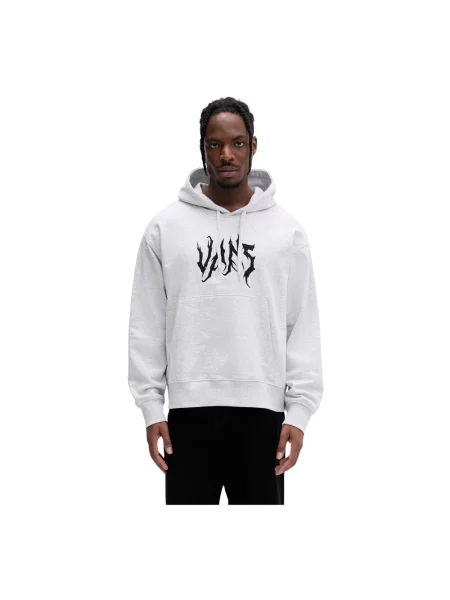 Bluza Vans They Are Just Shoes Loose PO Hoodie Light Grey Heather XL szara