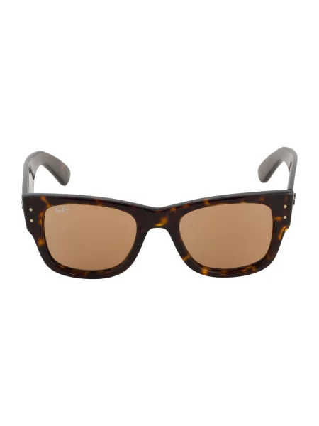 Hodinky & Bižutéria Ray-ban Occhiali da Sole Mega Wayfarer hnedá