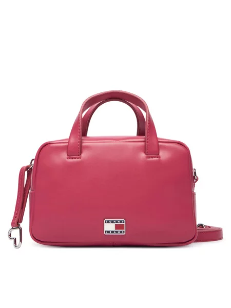 Tommy Jeans Ročna torba Tjw City Trunk Crossover rdeča
