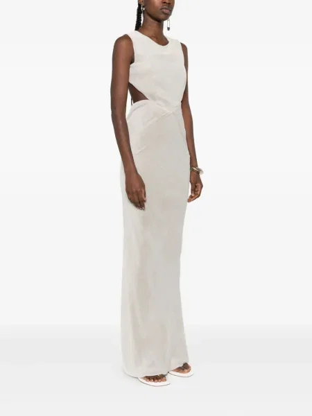 Rochie maxi Rick Owens fără mâneci
