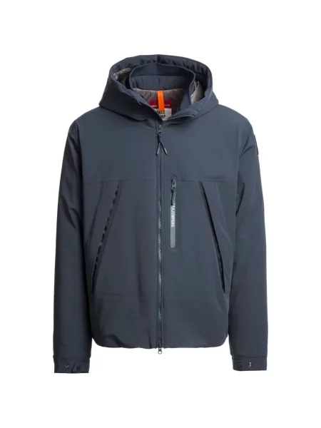 Geacă Parajumpers cu glugă albastru