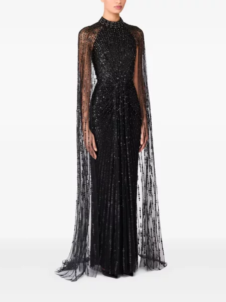 Rochie maxi Jenny Packham negru