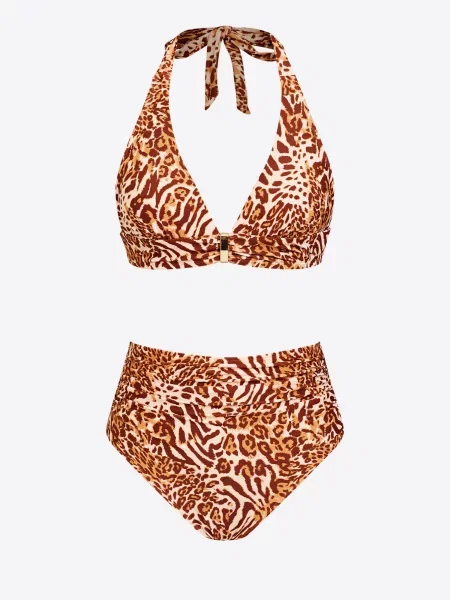 Cupshe Bikiny hnědá