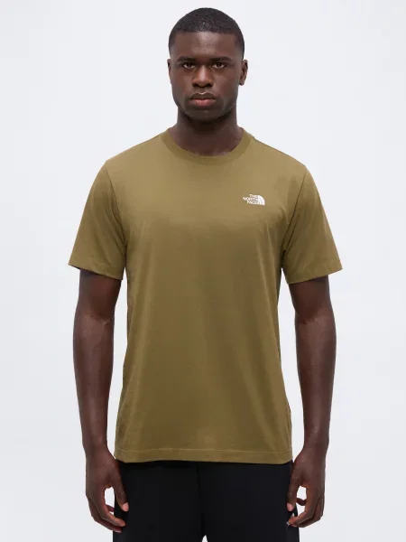 THE NORTH FACE Tričko Evolution Simple Dome olivová