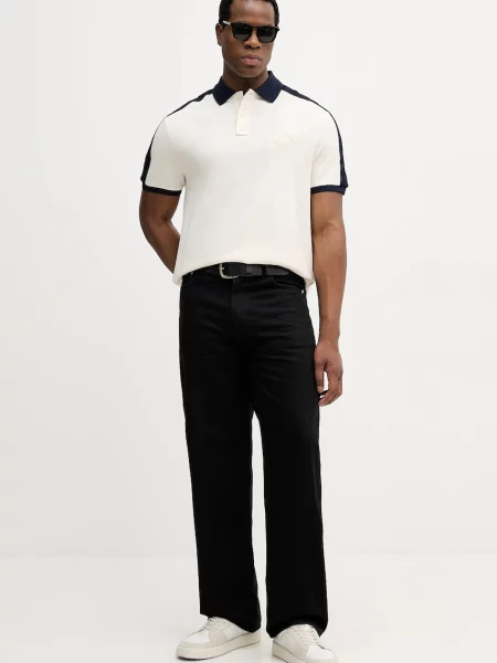 Tommy Hilfiger tricou polo bej