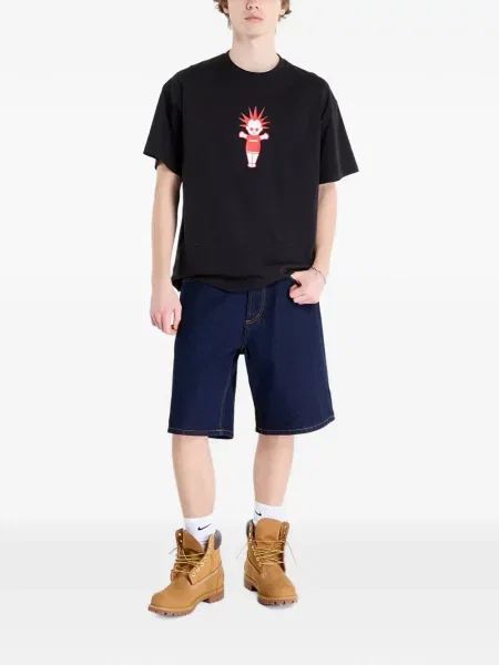 Pantaloni scurți Obey albastru