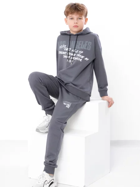 Дитячий Спортивний костюм Носи своє сірий