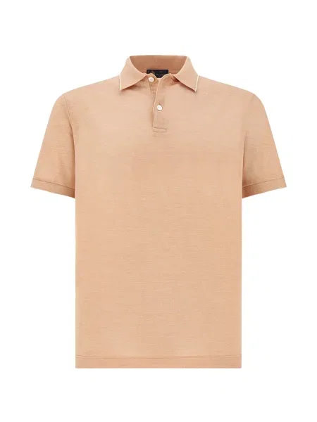 Tricou polo Paul & Shark portocaliu