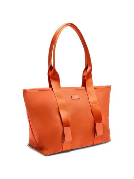 Geantă shopper Lancel portocaliu
