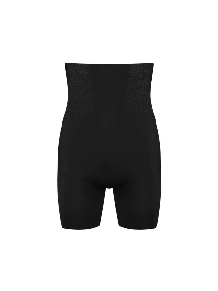 MAGIC Bodyfashion Pantaloni modelatori Maxi Sexy gri metalic negru