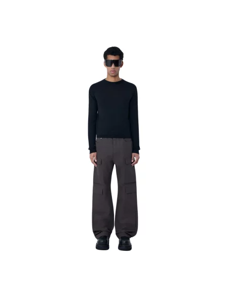 Sweter Rick Owens wełniany czarny