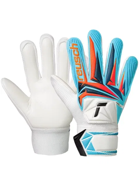 Reusch Rękawice bramkarskie Attrakt Starter Solid Junior białe