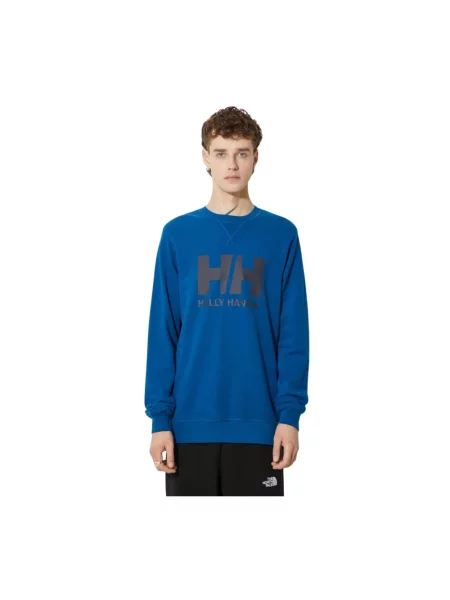 Bluza sportowa Helly Hansen z logo niebieska
