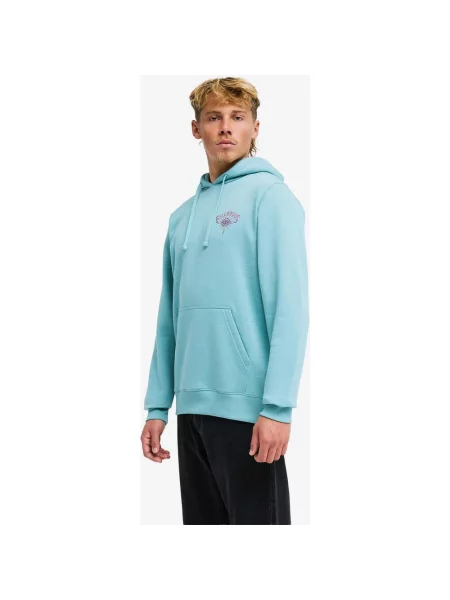 Bluza z kapturem Billabong Foundation jasny S niebieski