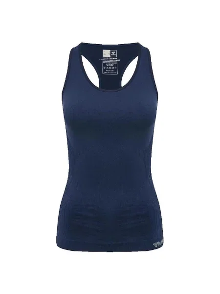 Sportovní top Hummel modrý
