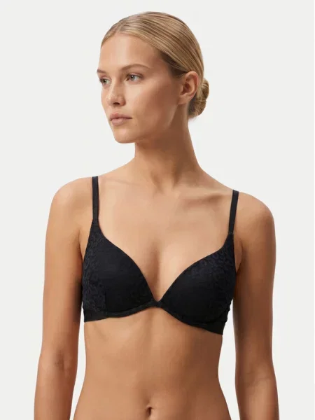 Tommy Hilfiger Biustonosz push-up czarny