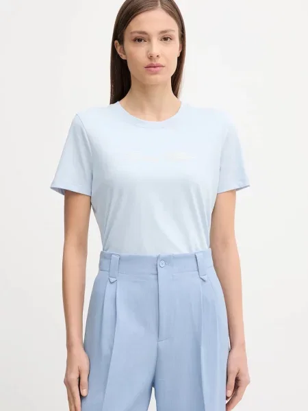 Тениска Tommy Hilfiger дамска синьо