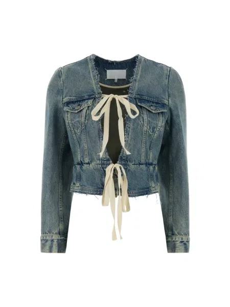 Kurtka Maison Margiela niebieska