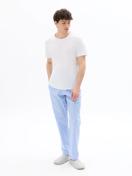 Pijamale Celio alb