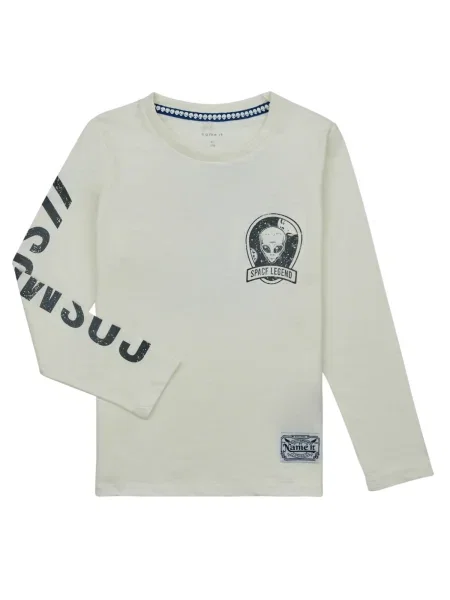 Tricou copii Name It alb