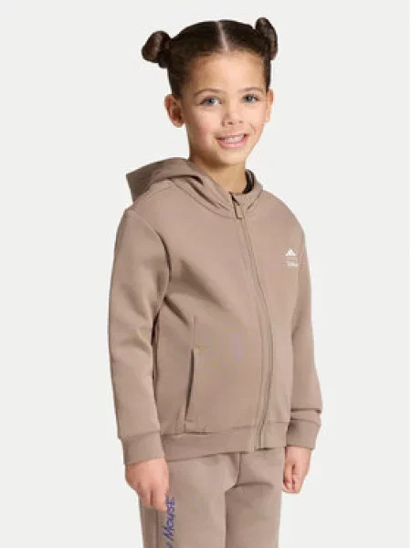 Mikina adidas béžová