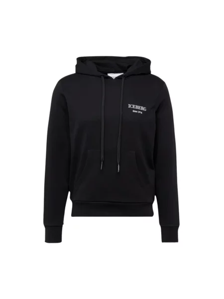 Bluza z kapturem Iceberg czarna
