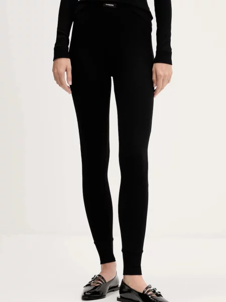 La Mania legginsy gładkie CARE czarny