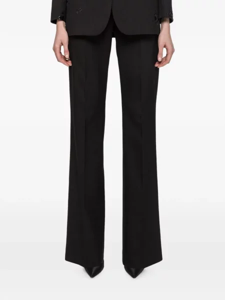 Pantaloni Nissa cu dungi negru