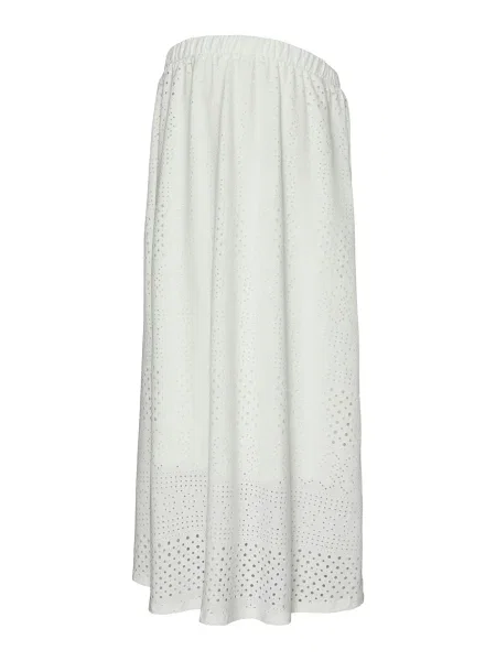 MAMALICIOUS Fustă MLANGIA' alb