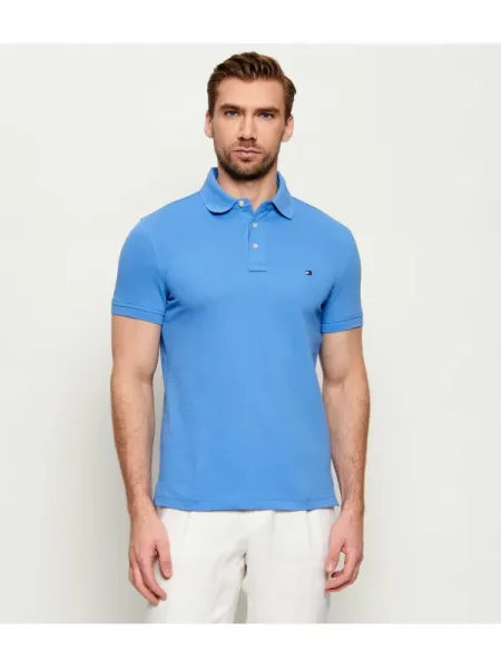 Tricou polo Tommy Hilfiger albastru