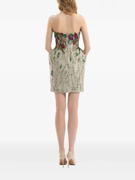 Sukienka mini Gemy Maalouf bez ramiączek