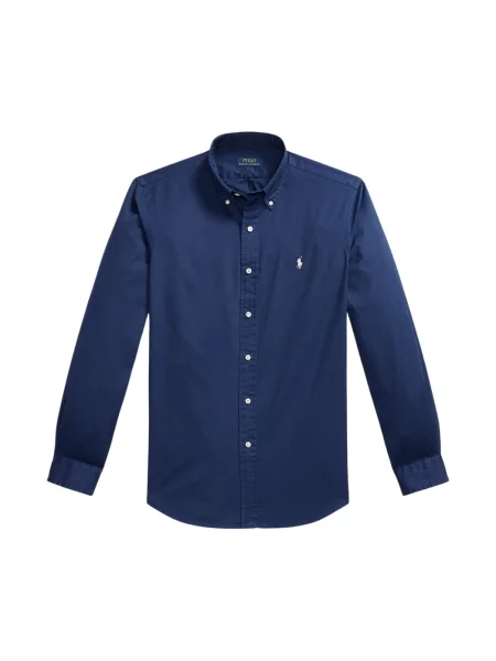 Koszula casualowa o kroju regular fit z czystej bawełny Polo Ralph Lauren niebieska