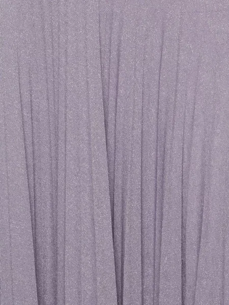 Rochie maxi Elisabetta Franchi fără bretele violet