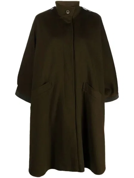 Retro kabát A.n.g.e.l.o. Vintage Cult se stojáčkem zelený