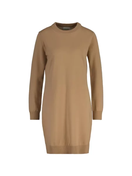 Rochie midi Gant până la genunchi de costum maro