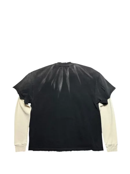 Tricou Satoshi Nakamoto zdrențuiți negru