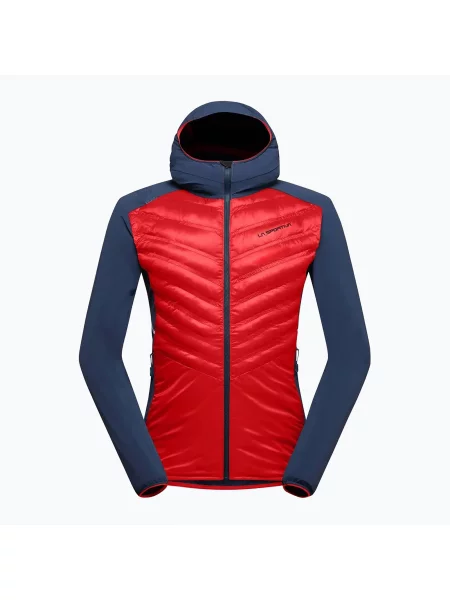 Geacă hibrid pentru bărbați La Sportiva Koro mountain red/night sky roșu